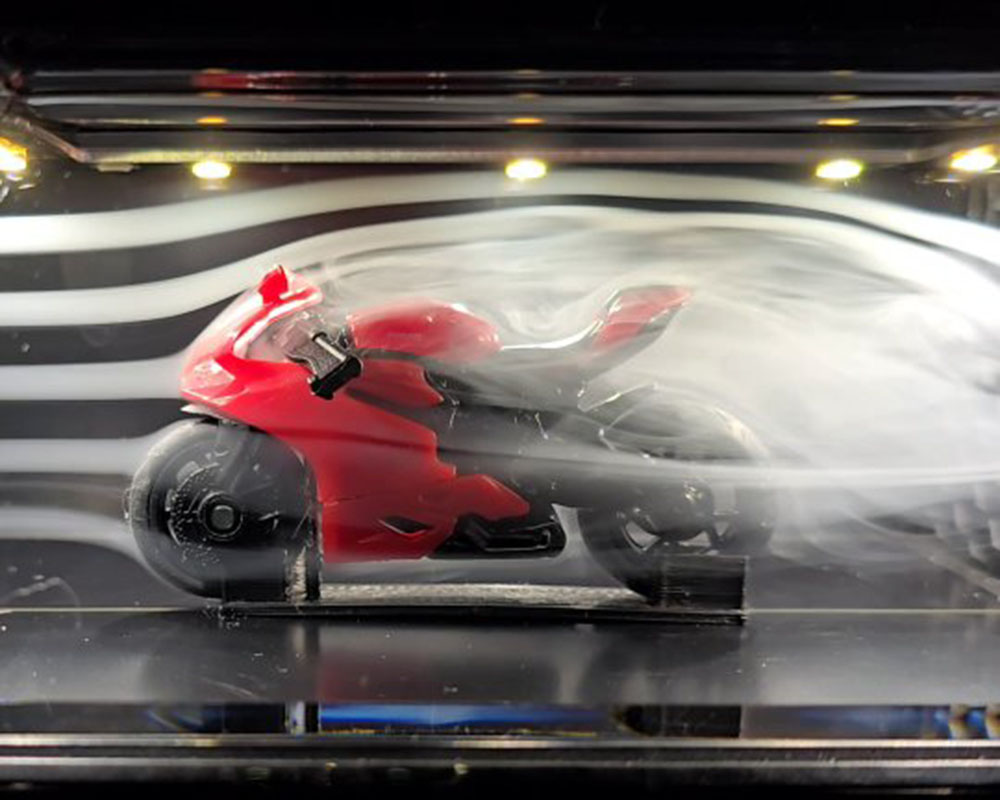 Windosibleバイク風洞実験